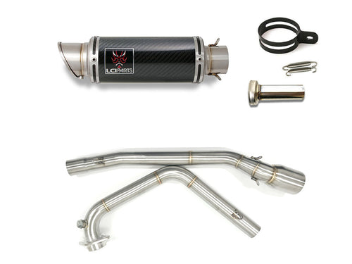 Suzuki NINJA ZX-25R / ZX-25R SE 2020-2023 LCIPARTS ショートカーボンフルエキゾーストマフラー