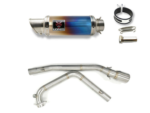Suzuki NINJA ZX-25R / ZX-25R SE 2020-2023 LCIPARTS ショートチタンフルエキゾーストマフラー