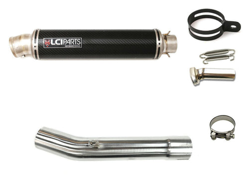 Triumph Daytona955i 2002-2005 LCIPARTS ラウンドチタンカーボンスリップオンマフラー