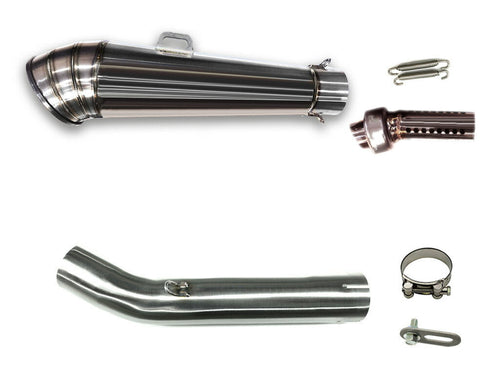 Yamaha FZ1 FZS1000 FAZER 2006-2016 LCIPARTS GPステンレススリップオンマフラー