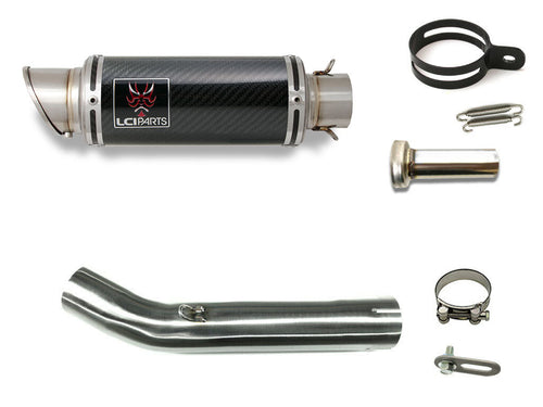 Yamaha FZ1 FZS1000 FAZER 2006-2016 LCIショートカーボンスリップオンマフラー