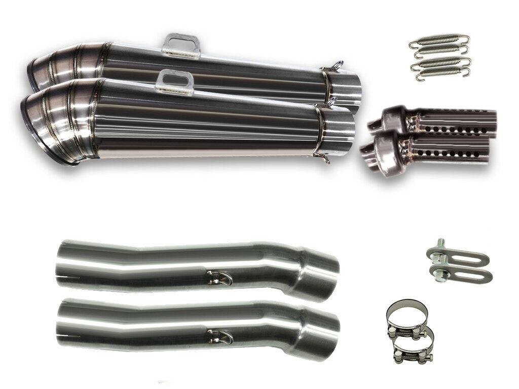 Yamaha XJR1200 [4KG] 1994-1997 LCIPARTS GPステンレススリップオンマフラー