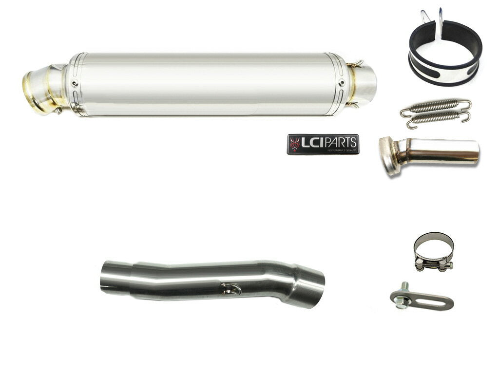 HONDA GB350 (8BL-NC59) 2021-2025 LCIPARTS ラウンドステンレススリップオンマフラー