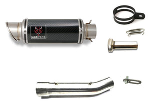 Aprilia RSV Mille 1998-2003 LCISHORT CARBON SLIP-ON MUFFLER