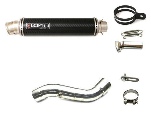 Aprilia RSV4 LCIROUND TITANIUMDry carbon SLIP-ON MUFFLER