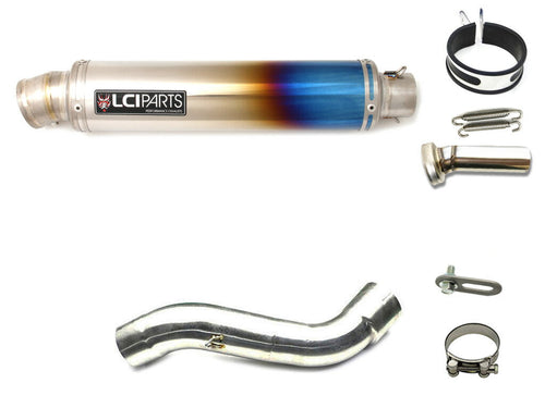 Aprilia RSV4 LCIROUND TITANIUM SLIP-ON MUFFLER