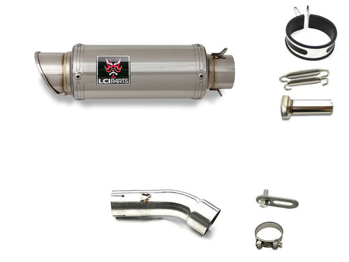 BMW C650GT 2012-2015  LCISHORT STAINLESS steel SLIP-ON MUFFLER