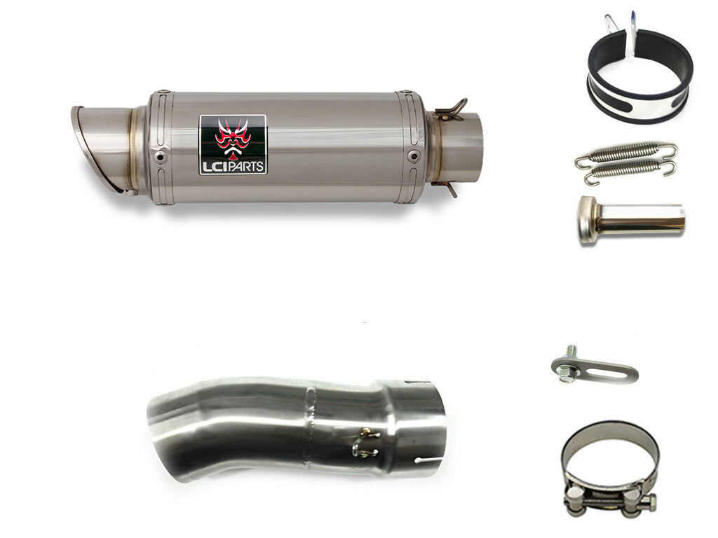 BMW R1200GS Adventure 2010-2012 LCISHORT STAINLESS steel SLIP-ON MUFFLER