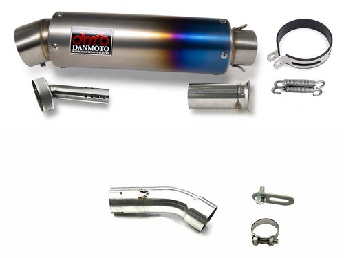 BMW C600 SPORT 2012-2015 TITANIUM GP Slip-on muffler - DANMOTO EXHAUSTS