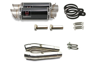 DUCATI SS900 SS1000DS SS800 LCISHORT CARBON SLIP-ON MUFFLER