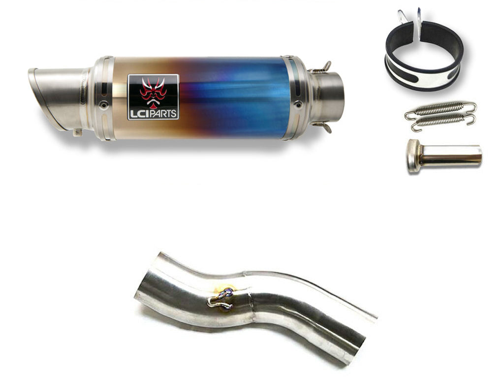 DUCATI Diavel LCISHORT TITANIUM SLIP-ON MUFFLER