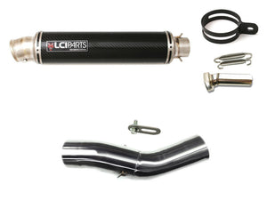 DUCATI Monster1200 2014- LCIROUND TITANIUMDry carbon SLIP-ON MUFFLER