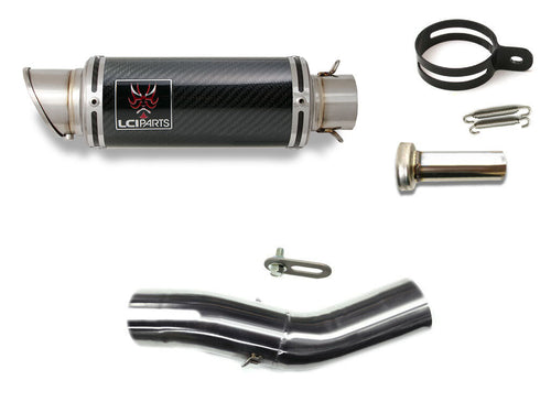 DUCATI Monster1200 2014- LCISHORT CARBON SLIP-ON MUFFLER