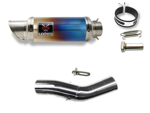 DUCATI Monster1200 2014- LCISHORT TITANIUM SLIP-ON MUFFLER