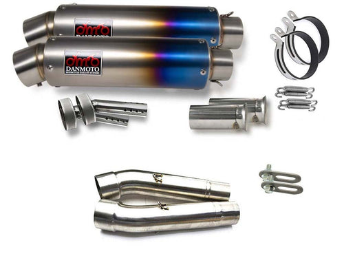 DUCATI MONSTER400 M400 TITANIUM GP Slip-on muffler - DANMOTO EXHAUSTS