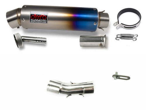 DUCATI Monster797 TITANIUM GP Slip-on muffler - DANMOTO EXHAUSTS