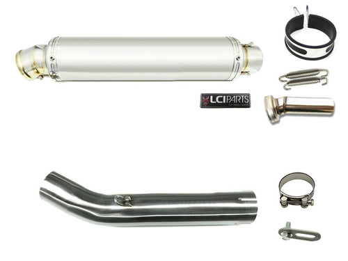 HONDA CB1300SF super four 2014-2020 LCIROUND STAINLESS steel SLIP-ON MUFFLER