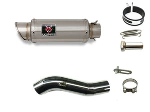 HONDA CB250R 2018-2023 LCISHORT STAINLESS steel SLIP-ON MUFFLER