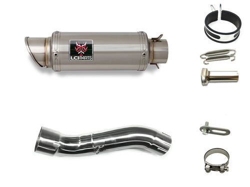 HONDA CBR250RR 2017-2022 LCISHORT STAINLESS steel SLIP-ON MUFFLER