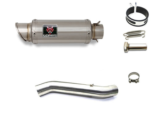 HONDA CBR600F4i 2001-2006 PC35 LCISHORT STAINLESS steel SLIP-ON MUFFLER