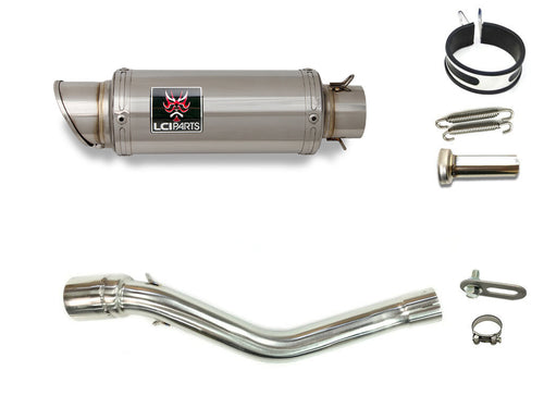 HONDA CRF250L CRF250M 2012-2016 (MD38) LCISHORT STAINLESS steel SLIP-ON MUFFLER