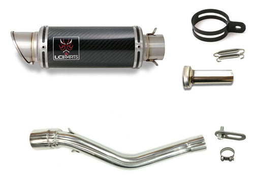 HONDA CRF250L CRF250 RALLY  2021-2023 MD47  LCISHORT CARBON SLIP-ON MUFFLER