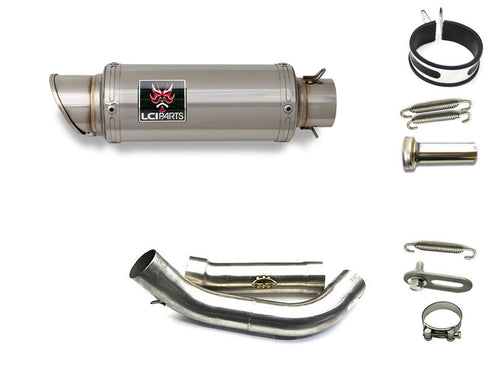 HONDA HORNET250 LCISHORT STAINLESS steel SLIP-ON MUFFLER