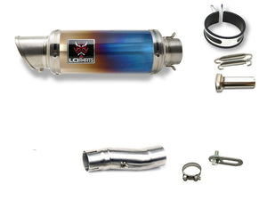 HONDA NC700X/S DCT 2012-2013 LCISHORT TITANIUM SLIP-ON MUFFLER