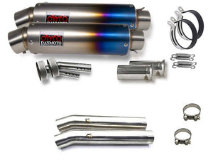 Honda CB1100EX 2014-2016 TITANIUM GP Slip-on muffler - DANMOTO EXHAUSTS