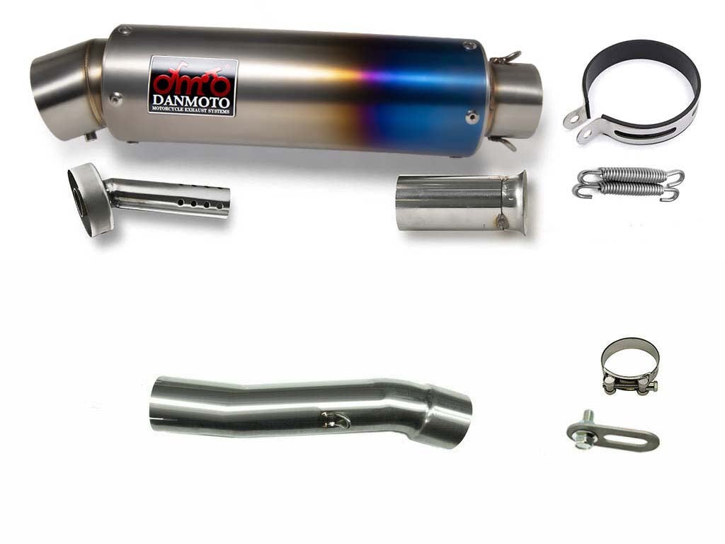 Honda VT250F VTZ250 (MC15) 1986-1987 TITANIUM GP Slip-on muffler