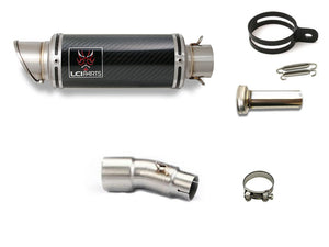 Kasawaki NINJA250R 300R 2008-2012 LCISHORT CARBON SLIP-ON MUFFLER