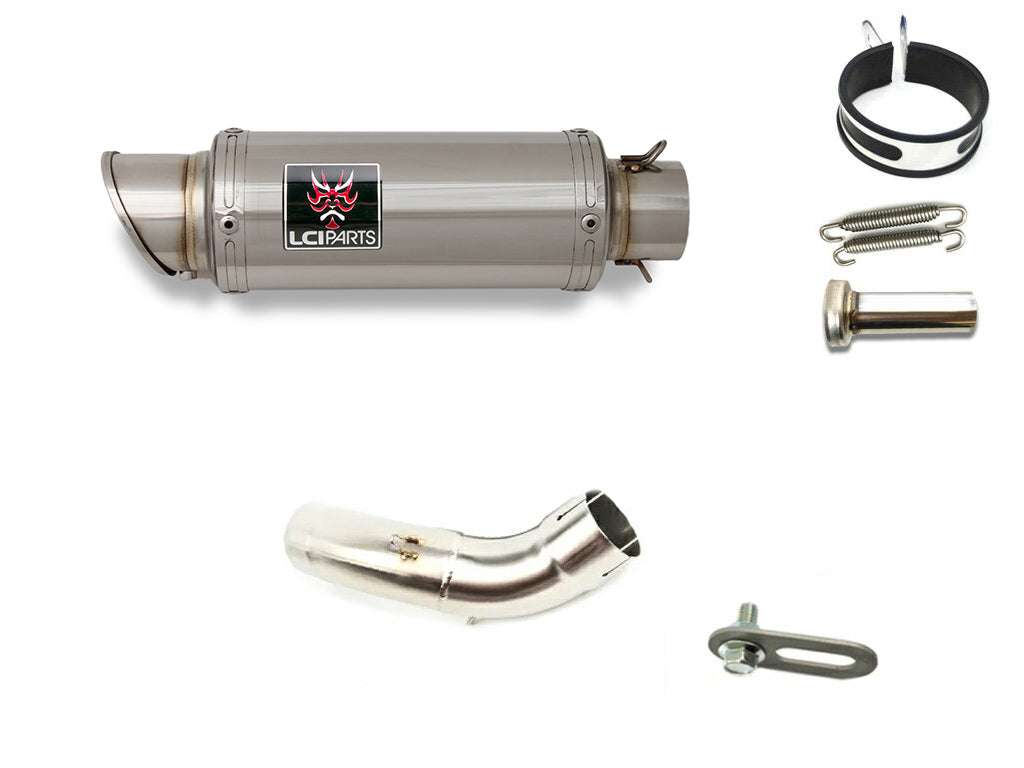 KAWASAKI Z900 2020-2023 LCISHORT STAINLESS steel SLIP-ON MUFFLER