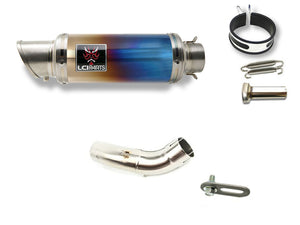 KAWASAKI Z900 2017-2019 LCISHORT TITANIUM SLIP-ON MUFFLER