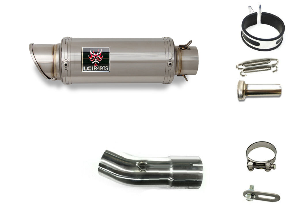 KAWASAKI ZRX1200 DAEG 2009-2016 LCISHORT STAINLESS steel SLIP-ON MUFFLER