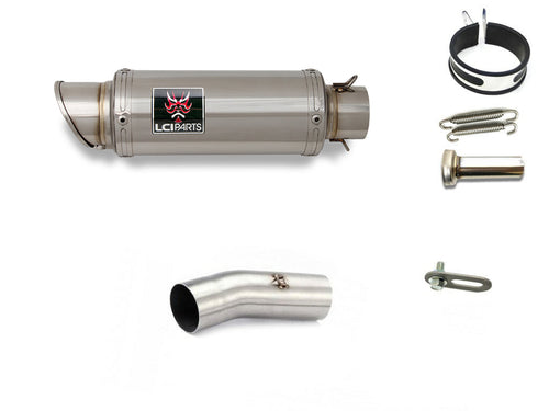 KAWASAKI ZX10R ZX-10R 2008-2010 LCISHORT STAINLESS steel SLIP-ON MUFFLER