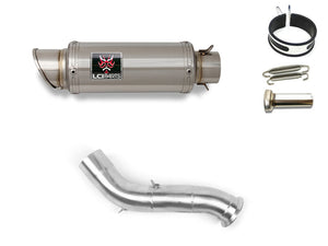 KTM DUKE 790 2018-2022 LCIPARTS LCI SHORT STAINLESS steel SLIP-ON MUFFLER