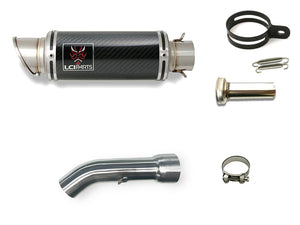 HONDA REBEL250 2023- LCIPARTS LCIPARTS  SHORT CARBON SLIP-ON MUFFLER