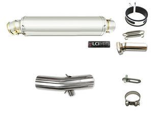 HONDA NT1100 2022-2023 (8BL-SC84) LCIPARTS LCI ROUND STAINLESS steel SLIP-ON MUFFLER