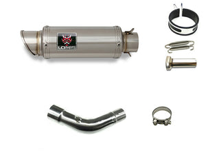 HONDA REBEL250 2017-2022 LCIPARTS LCIPARTS  SHORT STAINLESS SLIP-ON MUFFLER