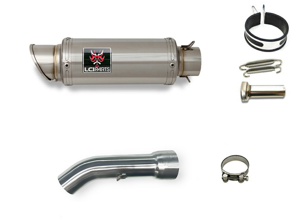 HONDA REBEL250 2023- LCIPARTS LCIPARTS  SHORT STAINLESS SLIP-ON MUFFLER