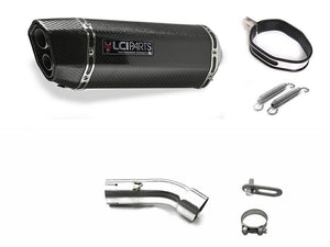 BMW C650GT 2012-2015  LCIPARTS TWINEND CARBON  SLIP-ON MUFFLER