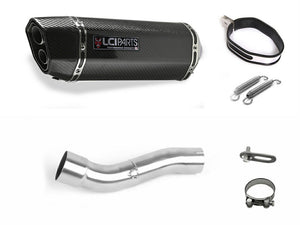 HONDA CBR250RR 2017-2022 MC51 LCIPARTS TWINEND CARBON  SLIP-ON MUFFLER