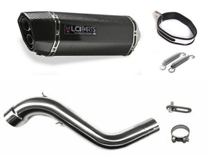 HONDA VFR1200F VFR1200X 2010-2016 SC63 SC70 LCIPARTS TWINEND CARBON  SLIP-ON MUFFLER