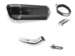 KAWASAKI Z900 2017-2019 LCIPARTS TWINEND CARBON  SLIP-ON MUFFLER