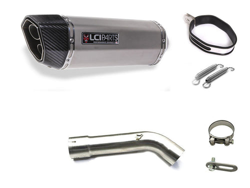 BMW R1200RT/R 2010-2013 LCIPARTS TWINEND STAINLESS steel  SLIP-ON MUFFLER