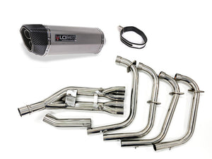 HONDA CB400SF CB400SB NC39 1999-2007 LCIPARTS TWINEND STAINLESS steel  Silencer Stainless Full Exhaust Muffler