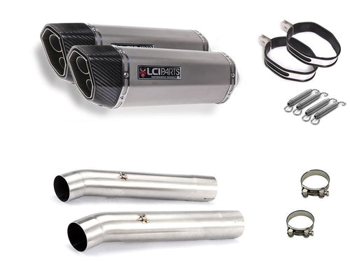 HONDA CB1300SF 1998-2002 SC40 LCIPARTS TWINEND STAINLESS steel  SLIP-ON MUFFLER