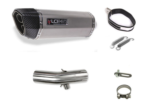 HONDA NT1100 2022-2023 (8BL-SC84) LCIPARTS LCI TWINEND STAINLESS steel SLIP-ON MUFFLER