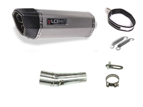 KAWASAKI NINJA250 Z250 2013-2017 LCIPARTS TWINEND STAINLESS steel  SLIP-ON MUFFLER