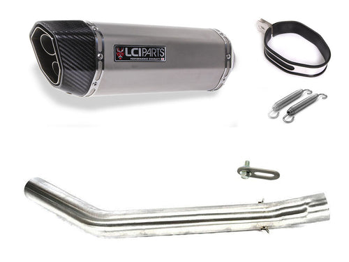 KAWASAKI ZX9R ZX-9R 2002-2003  LCIPARTS TWINEND STAINLESS steel  SLIP-ON MUFFLER